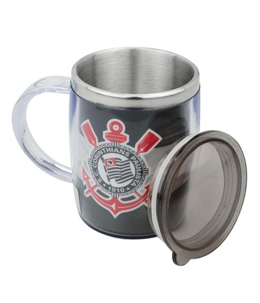 Imagem de Caneca Térmica Tampa 450ml - Corinthians