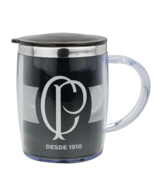 Imagem de Caneca Térmica Tampa 450Ml - Corinthians