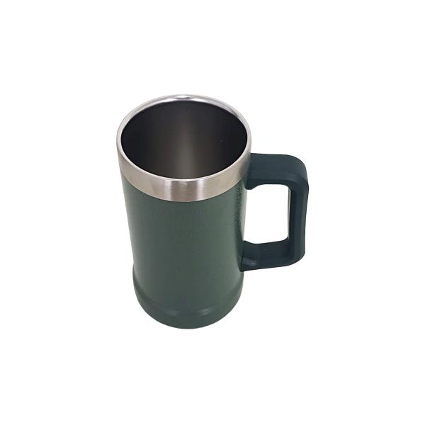 Imagem de Caneca Térmico Para Cerveja Café Chá Chopp 700ml Aço Inox