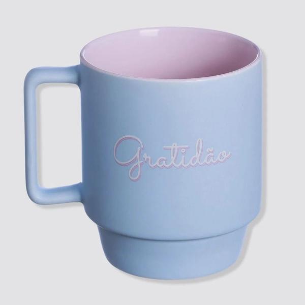 Imagem de Caneca tina 400ml - gratidão