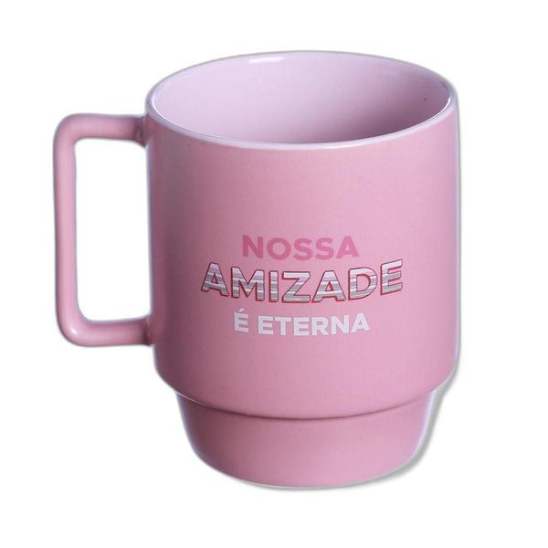 Caneca Tina Amizade Eterna Amigos Frases Presente Café - Zona Criativa Imagem de Caneca Tina Amizade Eterna Amigos Frases Presente Café