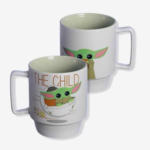 Imagem de Caneca Tina Baby Yoda Star Wars Jedi Luke Skywalker Galaxia