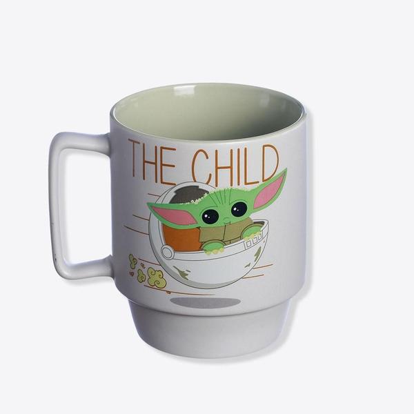 Imagem de Caneca Tina Baby Yoda Star Wars Jedi Luke Skywalker Galaxia