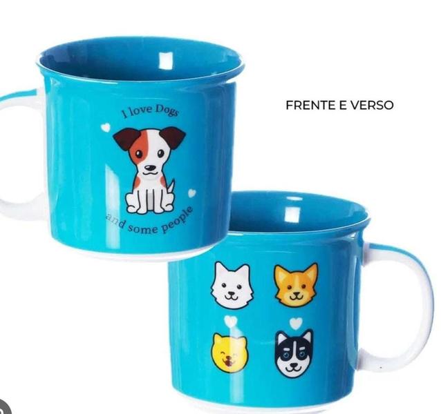 Imagem de Caneca tom 350ml I Love Dogs - Zona Criativa