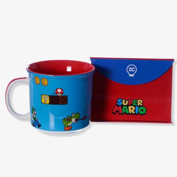 Imagem de Caneca Tom Super Mario Bros. Game 350ml - Zona Criativa