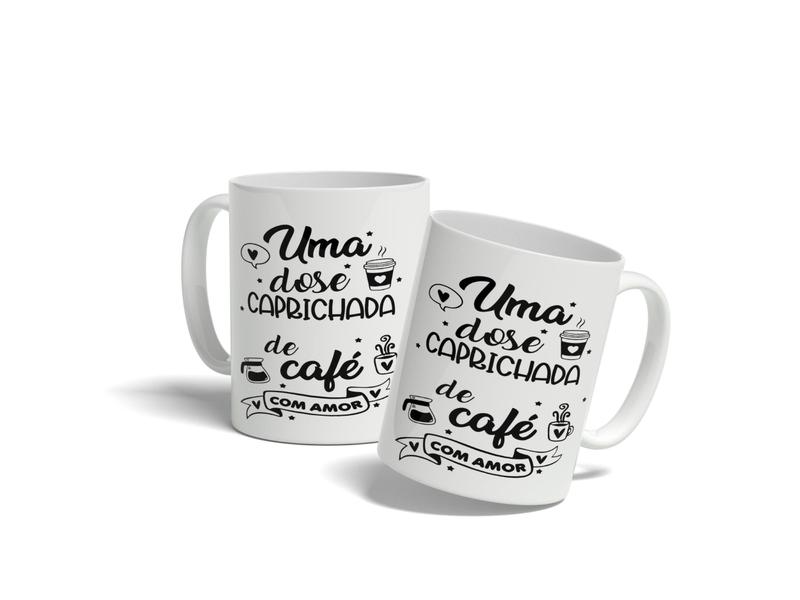 Imagem de Caneca Uma Dose Caprichada De Café Com Amor