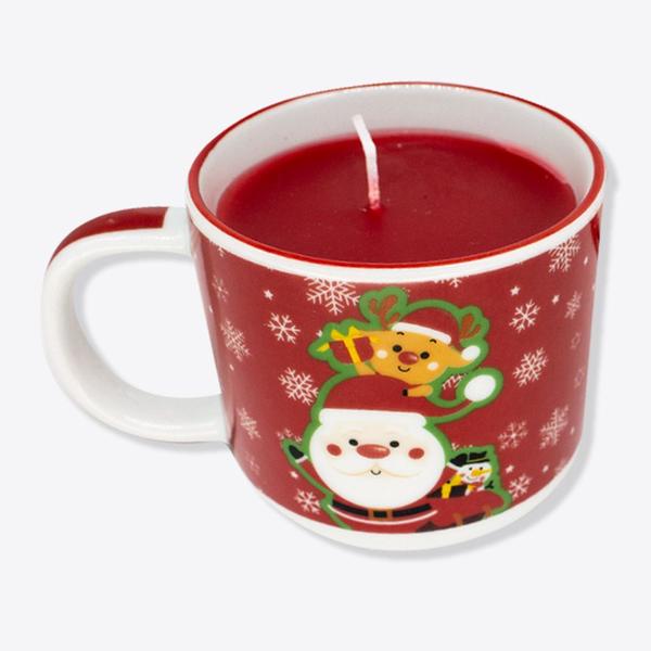 Imagem de Caneca Vela Decorativa Natal Charmosa Decoração 300ml AA0070