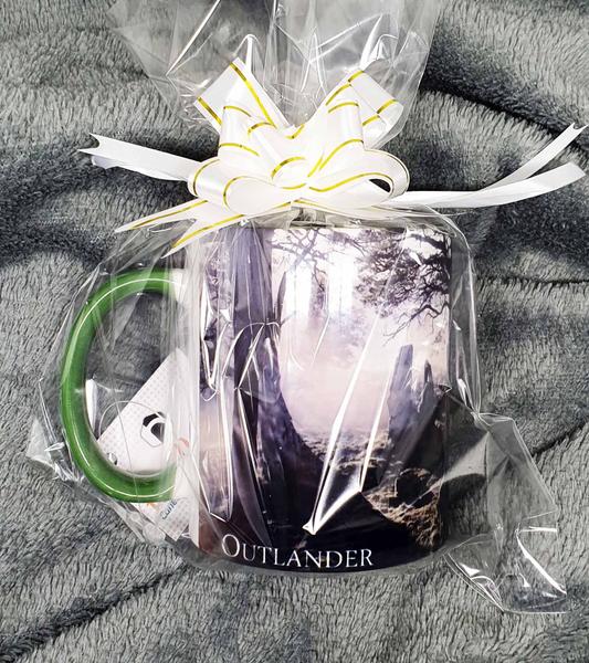 Imagem de Caneca Verde Personalizada Presente Outlander Pedras Escócia