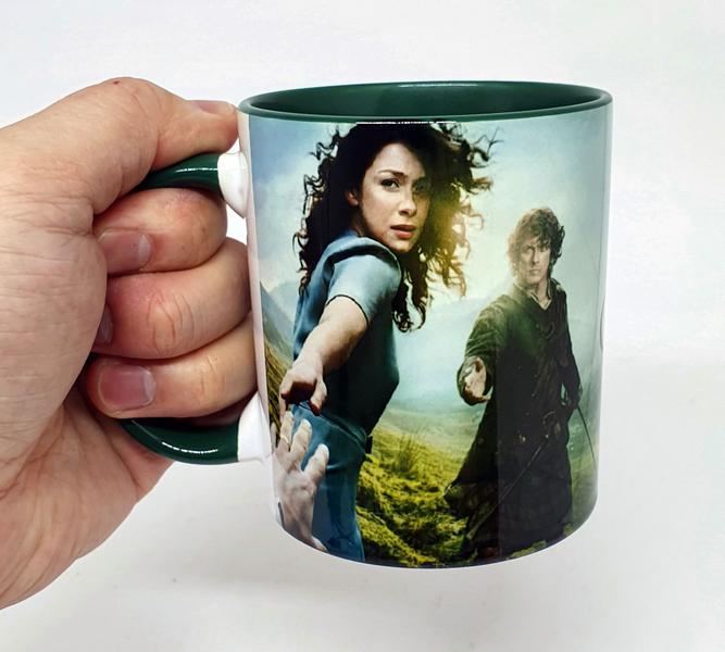 Imagem de Caneca Verde Personalizada Seriado Sassenach