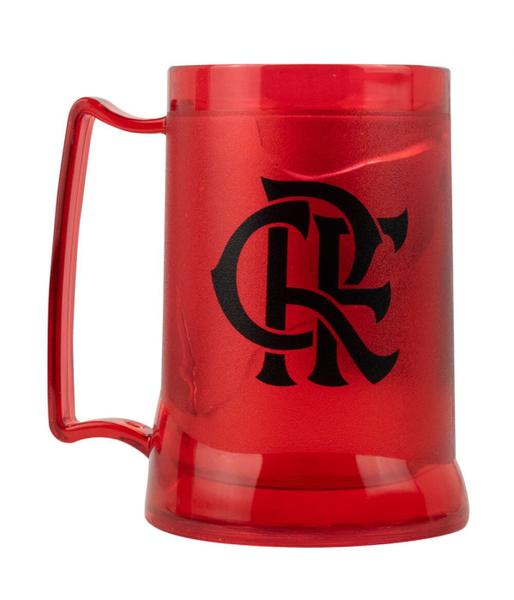 Imagem de Caneca Vermelha Gel Isolante Térmico 400ml - Flamengo