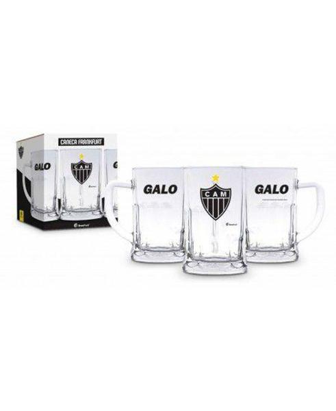 Imagem de CANECA VIDRO 565ML - ATLÉTICO brasfoot presente