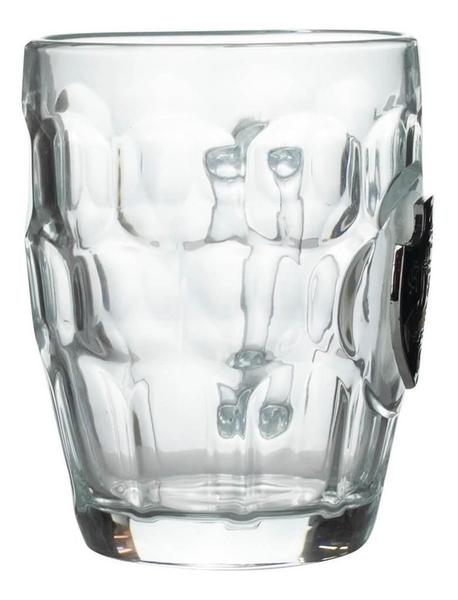 Imagem de Caneca Vidro Brasão Metal 400ml - Vasco