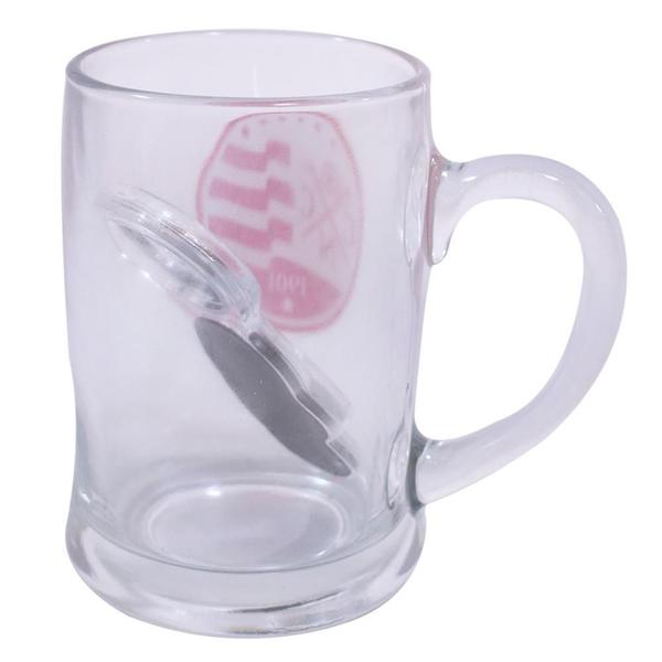 Imagem de Caneca Vidro Chopp Abridor De Garrafas 380Ml - Náutico