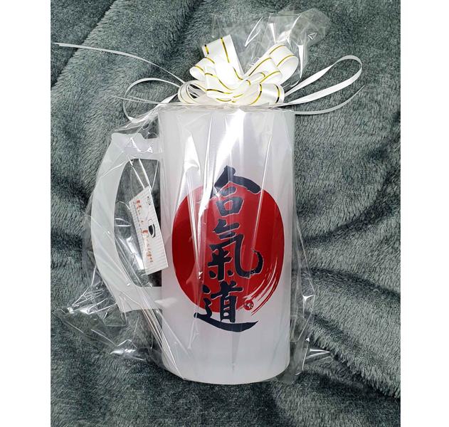 Imagem de Caneca Vidro Chopp Arte Marcial Japonesa Aikido Aiquidô