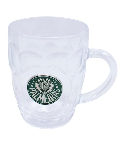 Imagem de Caneca Vidro Palmeiras 400 ml