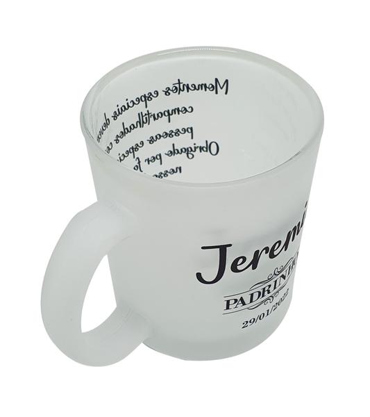 Imagem de Caneca Vidro Personalizado Lembrancinha Padrinho Casamento