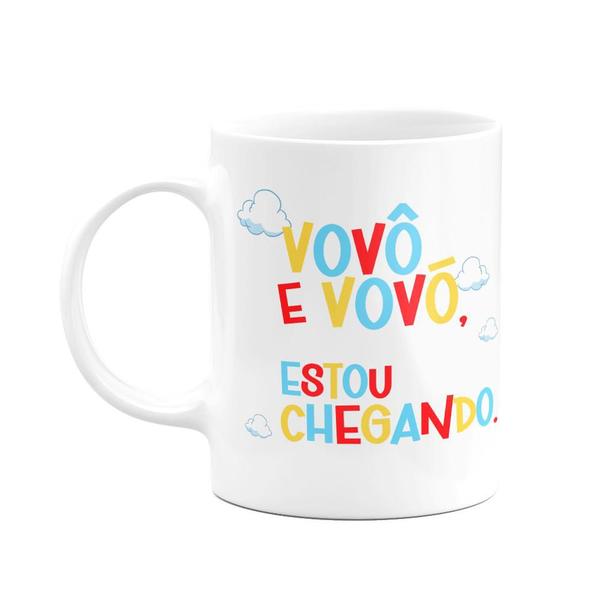 Imagem de Caneca Vovô e vovó, estou chegando!