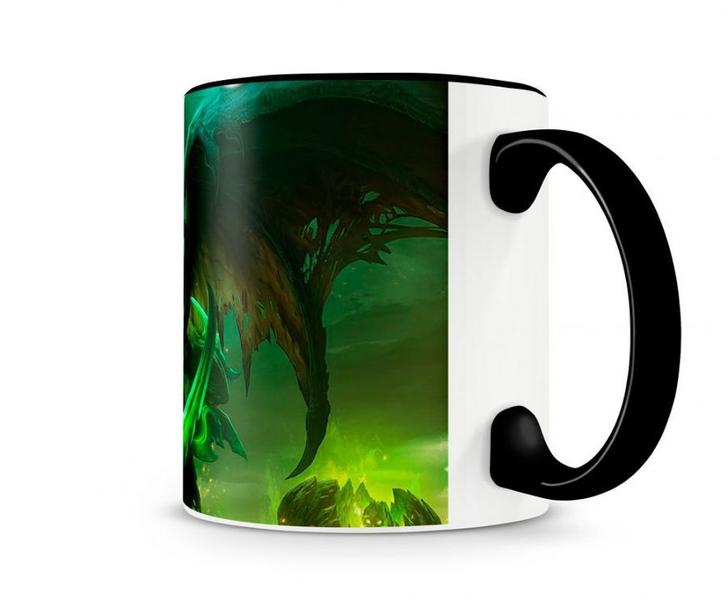 Imagem de Caneca World Of Warcraft Illidan I Preta