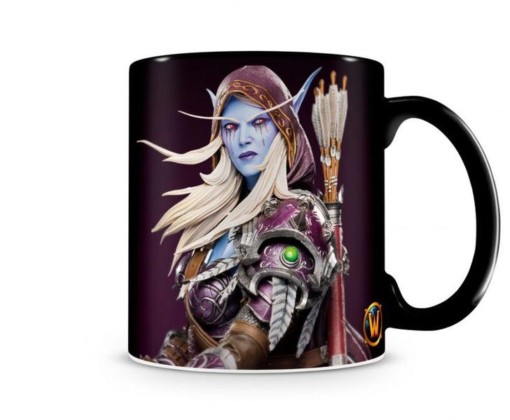 Imagem de Caneca World Of Warcraft Sylvanas I Preta