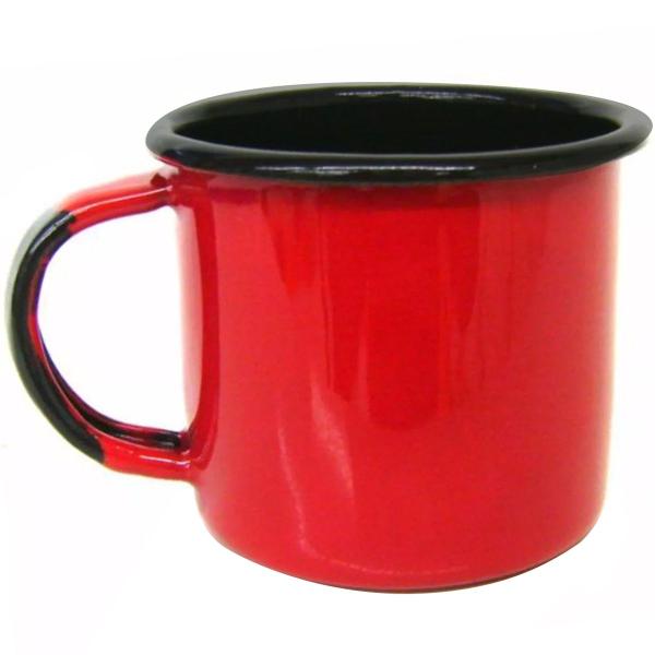 Imagem de Caneca Xícara de 70ml Chá Café Esmaltadas Agata Cozinha