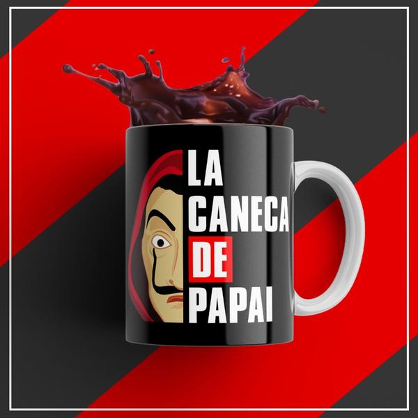 Imagem de Caneca Xícara Dia dos Pais Personalizada La Caneca De Papai - MEGA OFERTA!