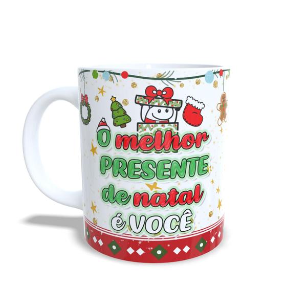 Imagem de Caneca Xícara Personalizada Flork De Natal