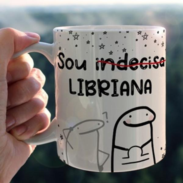 Imagem de Caneca Xícara Personalizada Flork Sou LIBRIANA Libra Signo Horóscopo Astro-OFERTA- MEGA OFERTA!