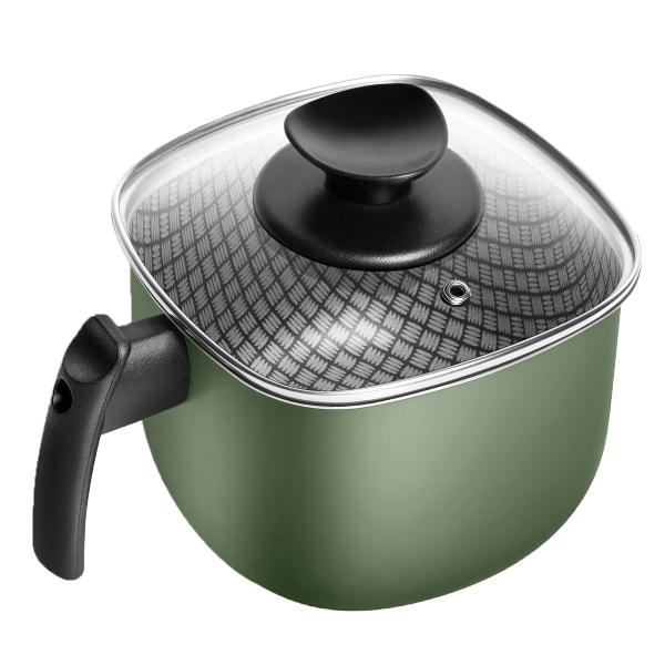 Caneco Quadrado Antiaderente + Panela De Pressão 5,0L Patolux Imagem de Caneco Quadrado Antiaderente + Panela De Pressão 5,0L Patolux