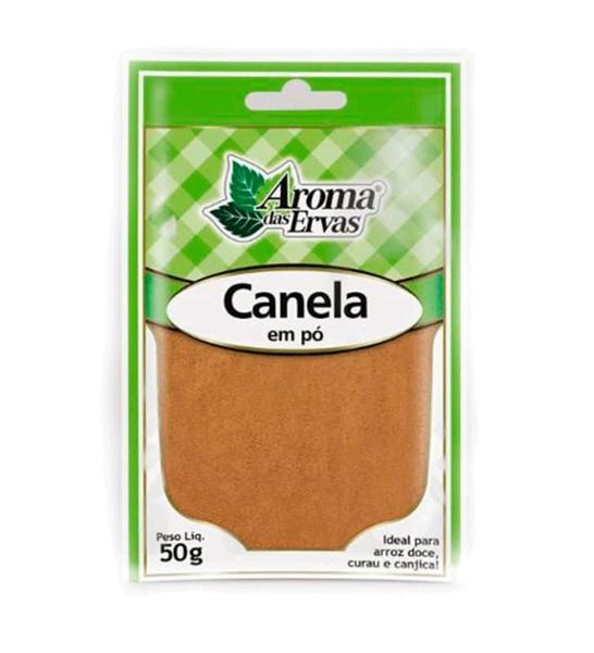Canela em pó AROMA DAS ERVAS 50g Imagem de Canela em pó AROMA DAS ERVAS 50g