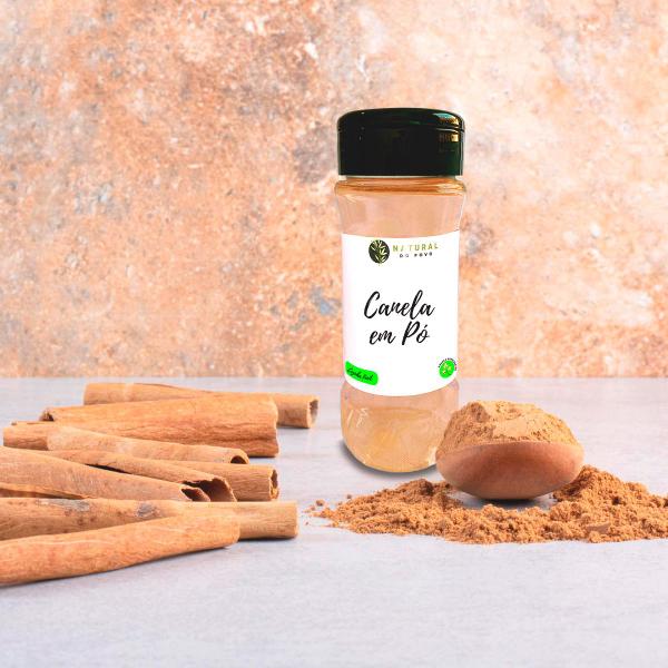Canela em Pó Sabor e Praticidade Kit 4 Pote com Dosador 75g - Natural do Povo Imagem de Canela em Pó Sabor e Praticidade Kit 4 Pote com Dosador 75g