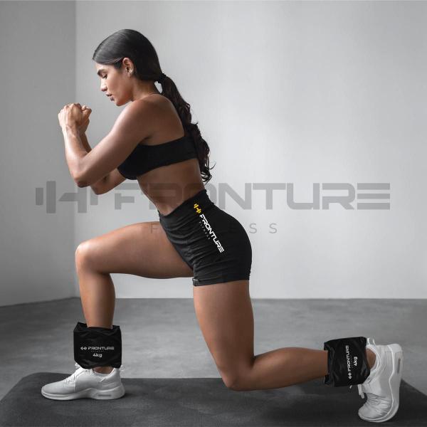 Caneleira de Peso 2KG PAR Tornozeleira Profissional Academia Musculaçao Ginastica Exercicios Treino em Casa - FRONTURE FITNESS Imagem de Caneleira de Peso 2KG PAR Tornozeleira Profissional Academia Musculaçao Ginastica Exercicios Treino em Casa