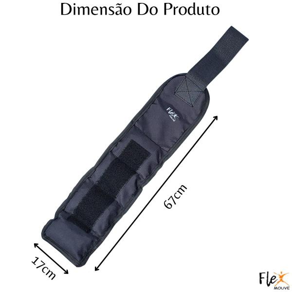 Imagem de Caneleira De Peso 4kg Par Tornozeleira Peso Treino Exercício Exercício Funcional Fitness Academia Musculação