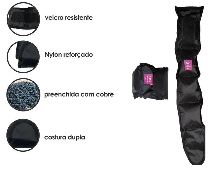 Imagem de Caneleira De Peso Kit 3kg Hidrolight