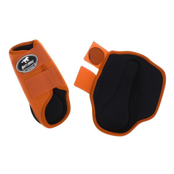 Imagem de Caneleira Lateral Boots Horse Neoprene Laranja 26914