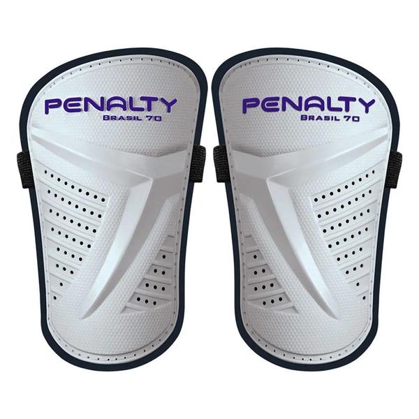 Imagem de Caneleira Penalty Brasil 70 V - Unissex Branco