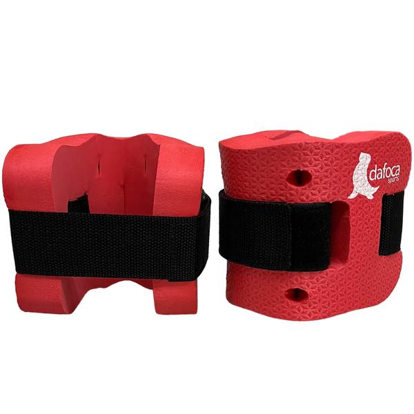 Imagem de Caneleiras Aquáticas Para Hidroterapia Em EVA Peso 2 à 3kg DF4031-VM Vermelho Dafoca Sports