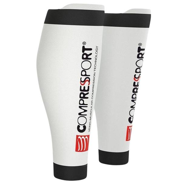 Imagem de Canelito de Compressão Compressport R2V2 Clássico - Branco