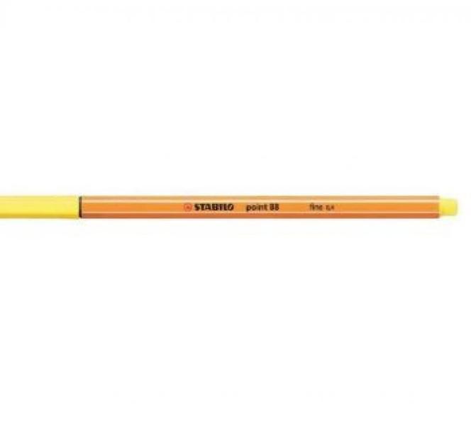 Imagem de Caneta 0.4Mm Point 88/24 Amarelo Limao Pastel - 53.1800