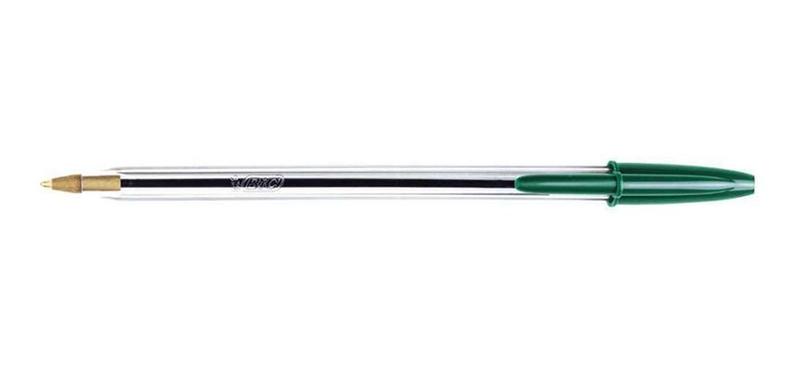 Imagem de Caneta Bic Crista 1.0 Média Verde Kit 50