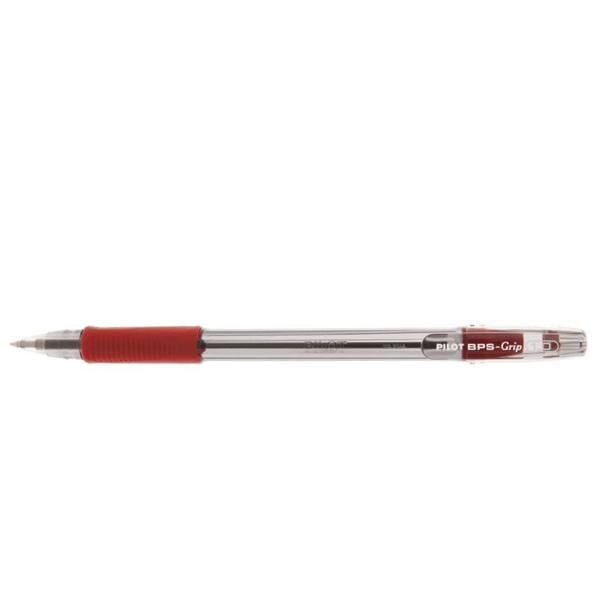 Imagem de Caneta Bps Grip M 1.0 Vermelha Pilot 12 Unidades