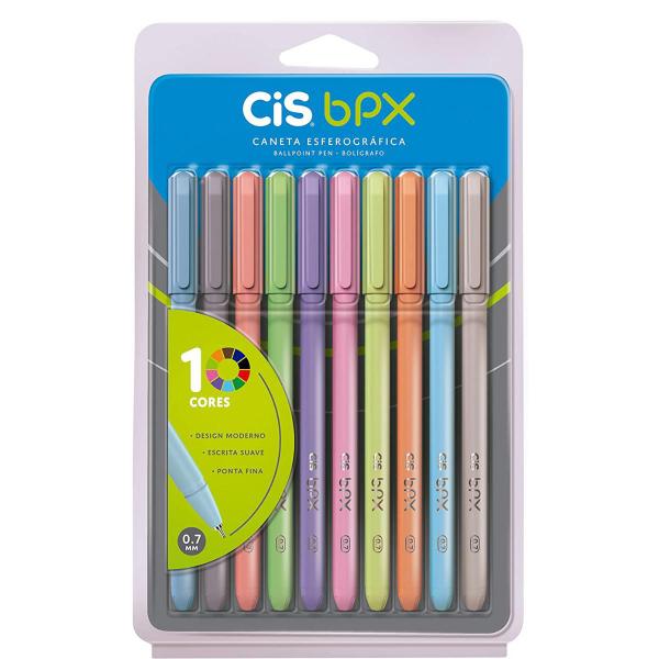 Caneta Bpx - 10 Unidades - Cis Coloridas Imagem de Caneta Bpx - 10 Unidades - Cis Coloridas