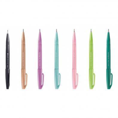 Caneta Brush Sign Pen Pentel Imagem de Caneta Brush Sign Pen Pentel