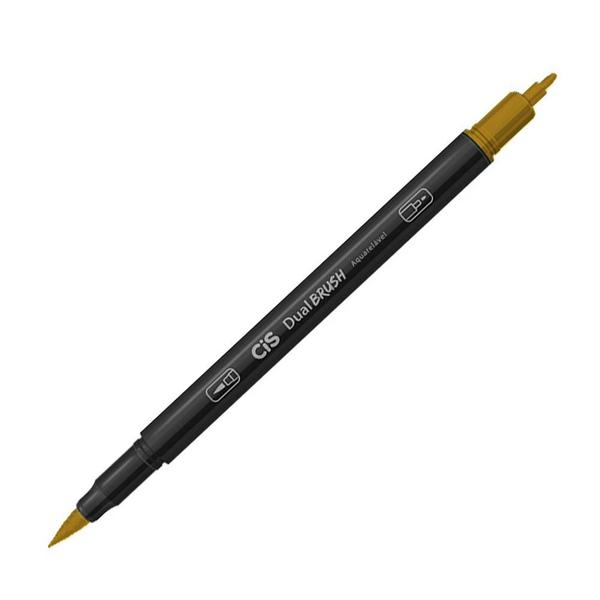 Imagem de Caneta CIS Aquarelavel Dual Brush 29 Amarelo Ouro