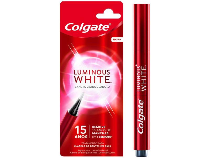 Caneta Clareadora Dental Colgate Luminous White 2,5ml Caneta Clareadora Dental Colgate Luminous White 2,5ml