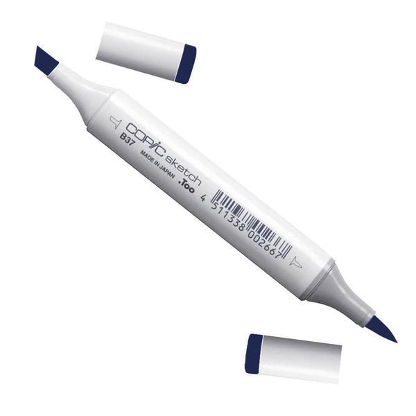 Imagem de Caneta Copic Marcador Sketch Ponta Dupla Antwerp Blue B37