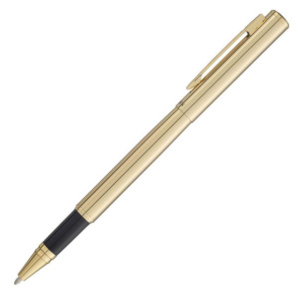 Imagem de Caneta Crown Capricci Rollerball Metal Luxo Elegante DI22627O Dourada