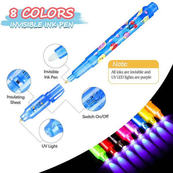 Imagem de Caneta de tinta invisível TAFULOR GM-8PENDAIBEN para crianças de 6 a 12 anos