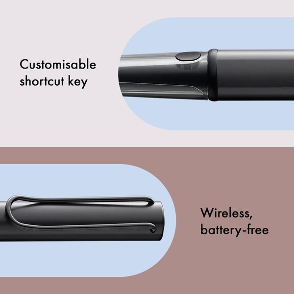 Imagem de Caneta digital LAMY Al-star EMR Stylus preta de alumínio