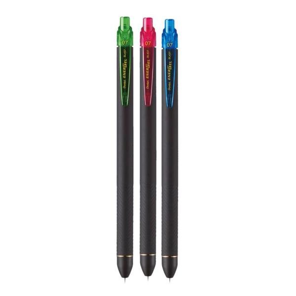 Imagem de Caneta em Gel PENTEL EnerGel Black 0.7mm Kit com 3 - Escolha a Cor