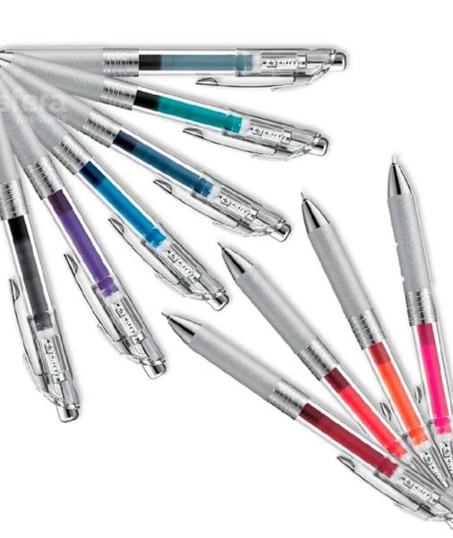 Imagem de Caneta Energel Infree 0.5mm - Pentel Exterior Cinza